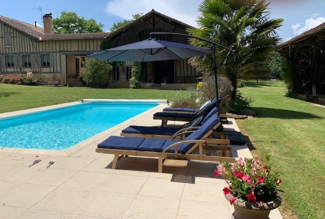 Villa Les Ailes Du Temps Caupenne-d'Armagnac Esterno foto